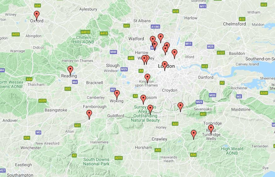 Million Pound Property Map